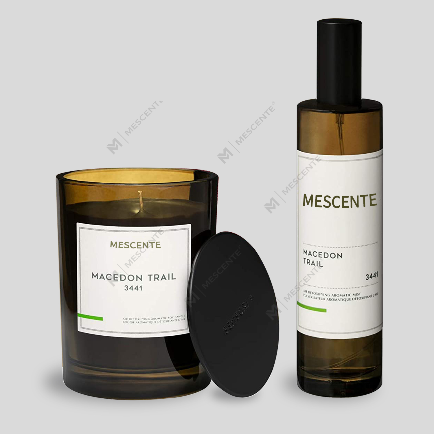 M&Scent nagykereskedelmi luxus saját márkás illatos szoba spray diffúzor gyertya készlet