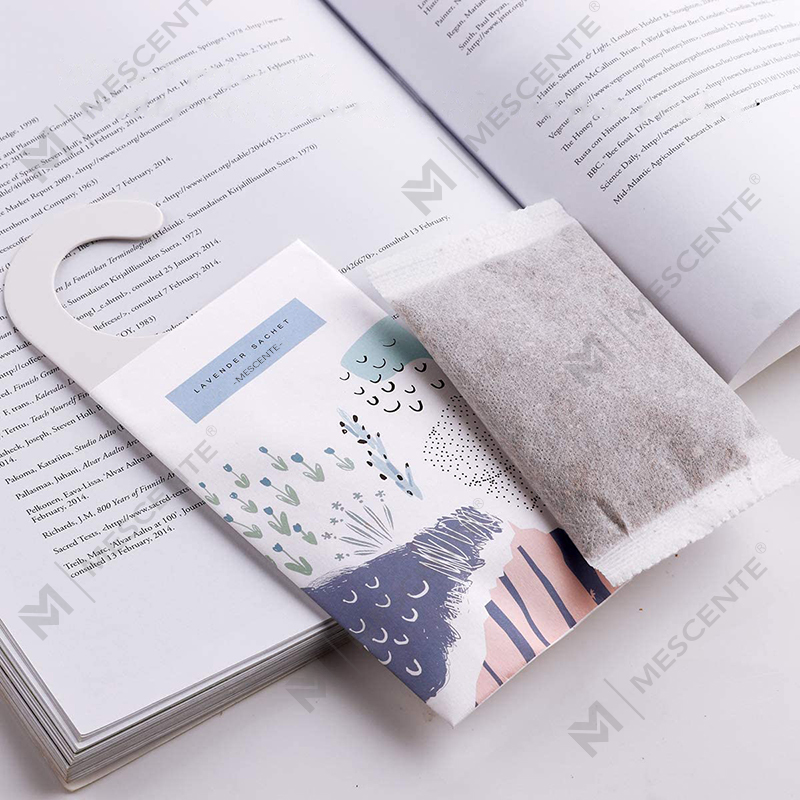 M&Scent új dizájn, testreszabott illatos zacskós zacskók függő, gardrób illatos tasakok