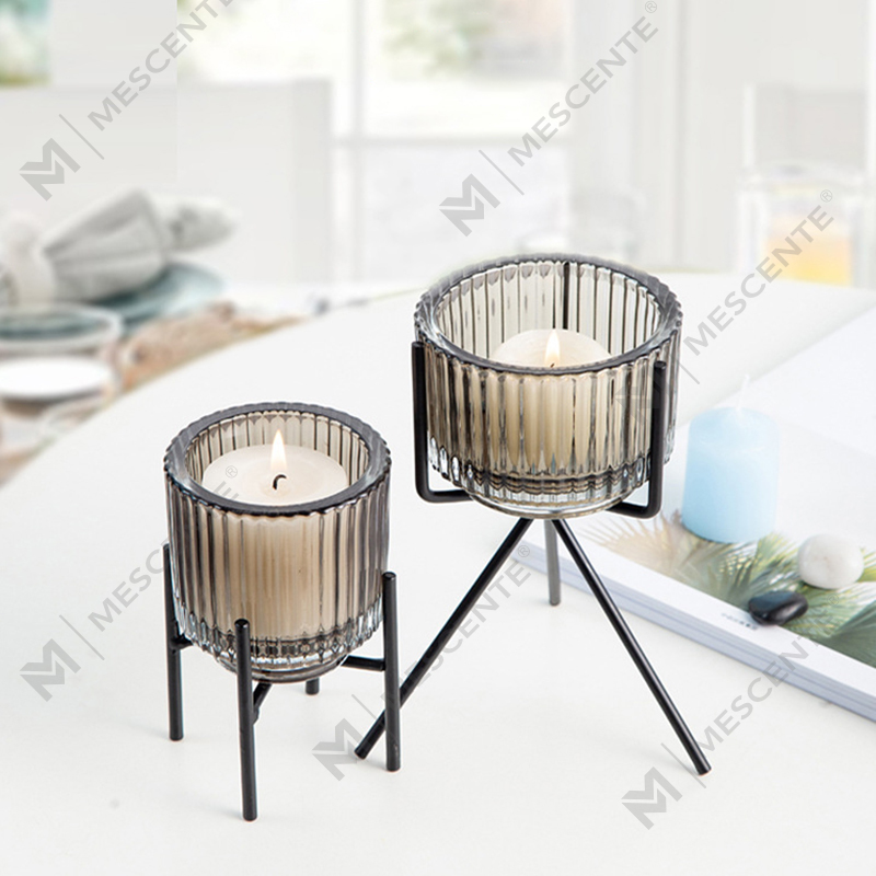 M&Scent Luxury Decor üvegkristály gyertyatartó, gyertyatartók ömlesztve