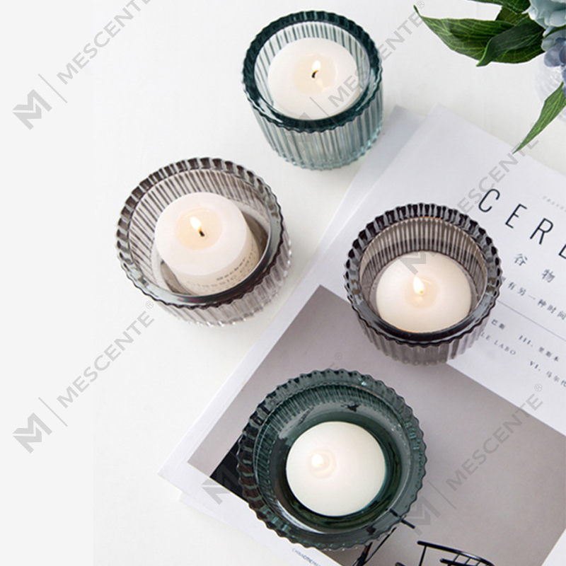 M&Scent Luxury Decor üvegkristály gyertyatartó, gyertyatartók ömlesztve