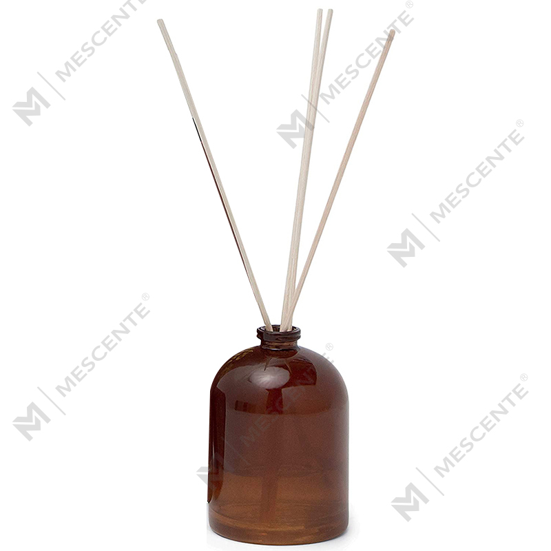 M&Scent luxus egyedi nagy rózsa arany üveg virág, saját címkés folyékony nád diffúzor díszdobozzal