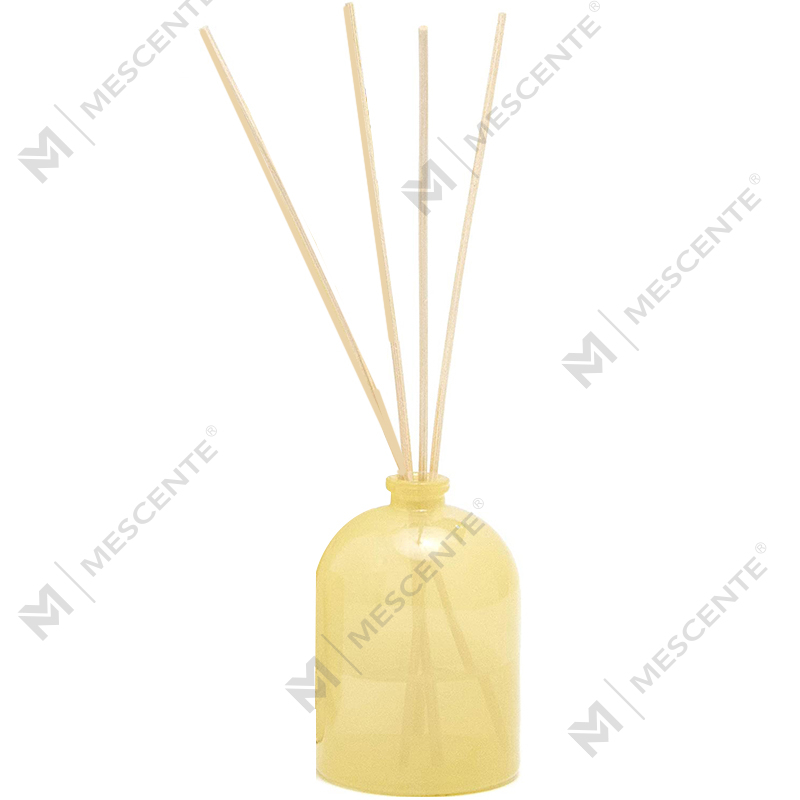 M&Scent luxus egyedi nagy rózsa arany üveg virág, saját címkés folyékony nád diffúzor díszdobozzal