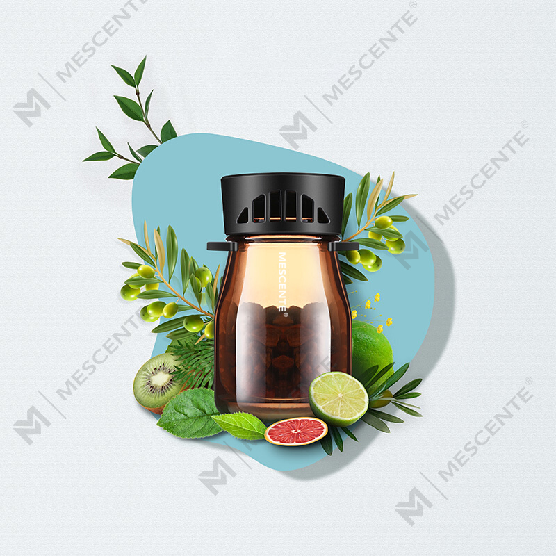 M&Scent Organic Custom Logo Mini Fragrance autós légfrissítő palackok, légszivattyú autóhoz