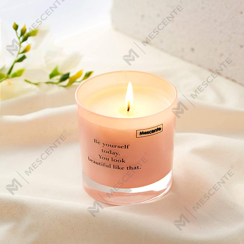 M&Scent nagykereskedelmi saját márkás luxusüvegek szójaviasz gyertyák