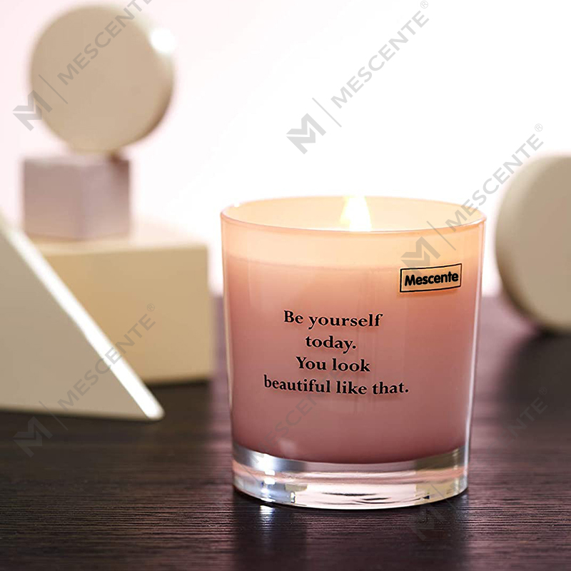 M&Scent nagykereskedelmi saját márkás luxusüvegek szójaviasz gyertyák