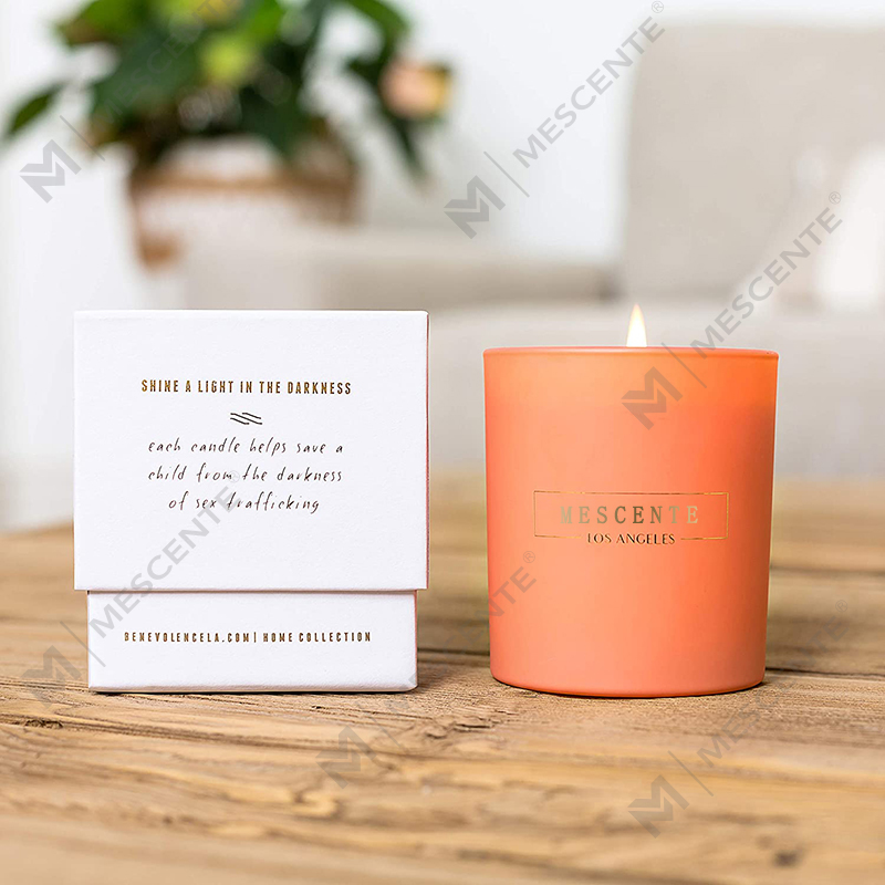 M&Scent nagykereskedelmi saját márkás konténer aromaterápiás illatos illat aroma szója gyertyák