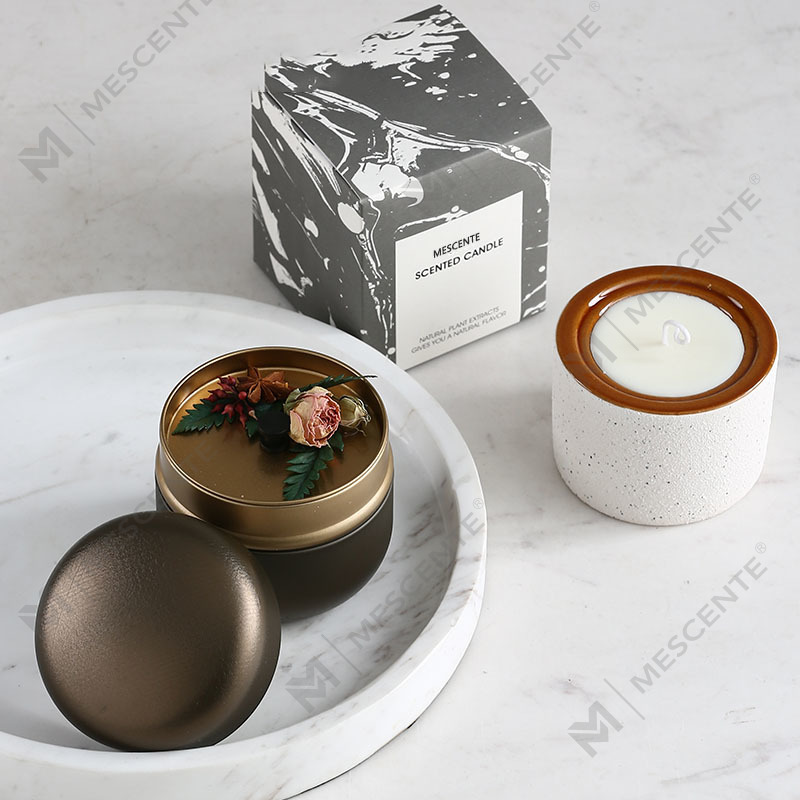 M&Scent személyre szabott dekoratív luxus saját márkás Woodwick illatos szójaviasz gyertya