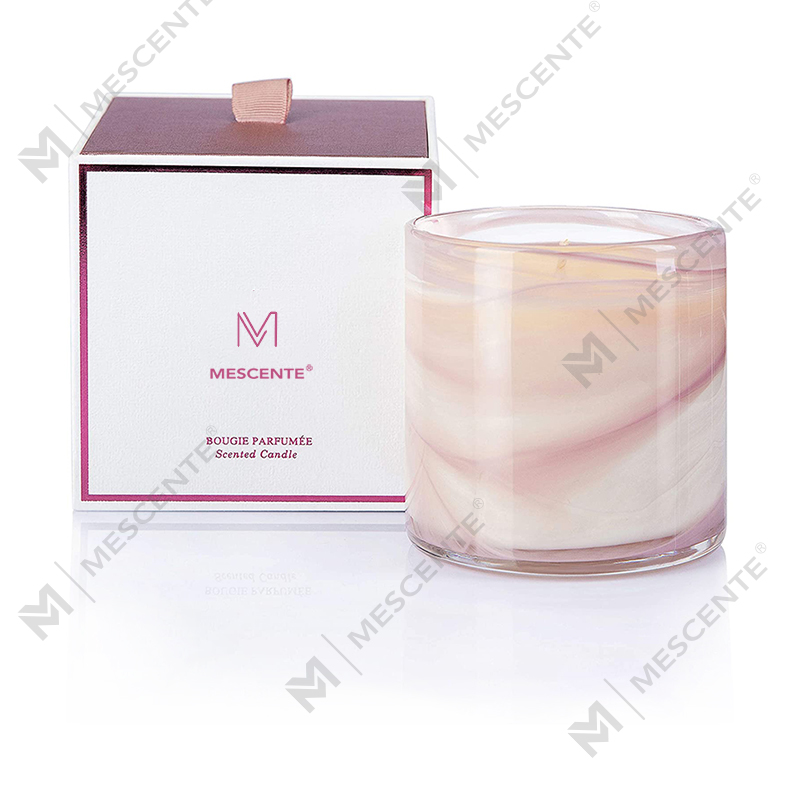 M&Scent nagykereskedés, személyre szabott nagy luxus kávé levendula erős illatú gyertyák ajándék készlet ömlesztve