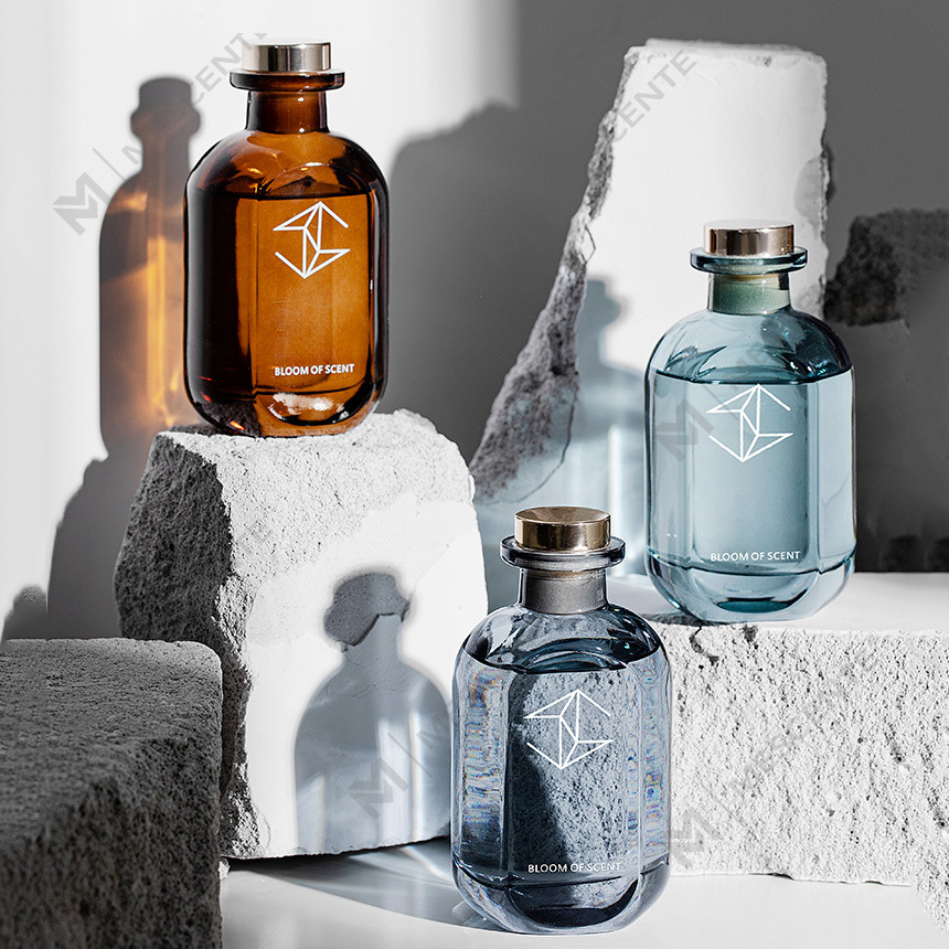 M&Scent 500 ml-es karácsonyi kristály náddiffúzor ajándékkészlet, otthoni náddiffúzor