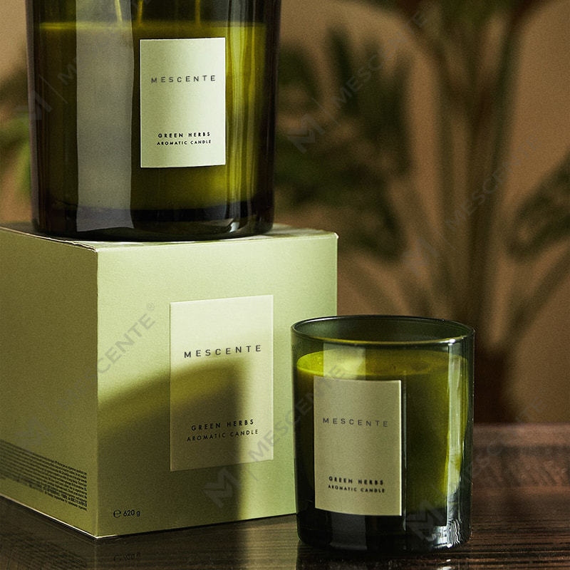 M&Scent Party Relax illatos szantálfa gyertya, újratölthető férfi gyertyák A29273