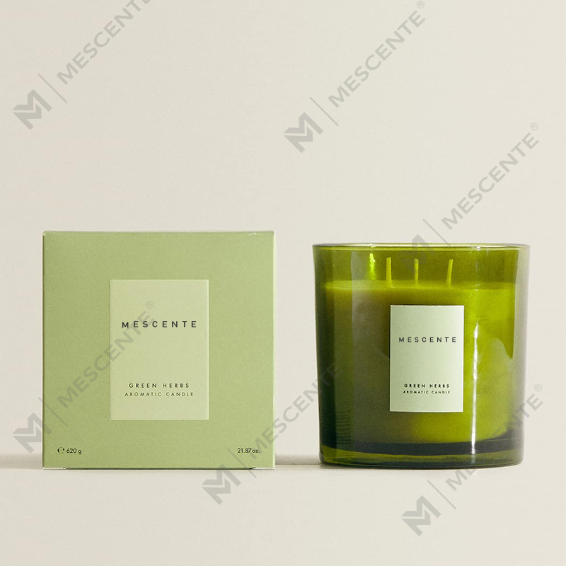 M&Scent Party Relax illatos szantálfa gyertya, újratölthető férfi gyertyák A29273