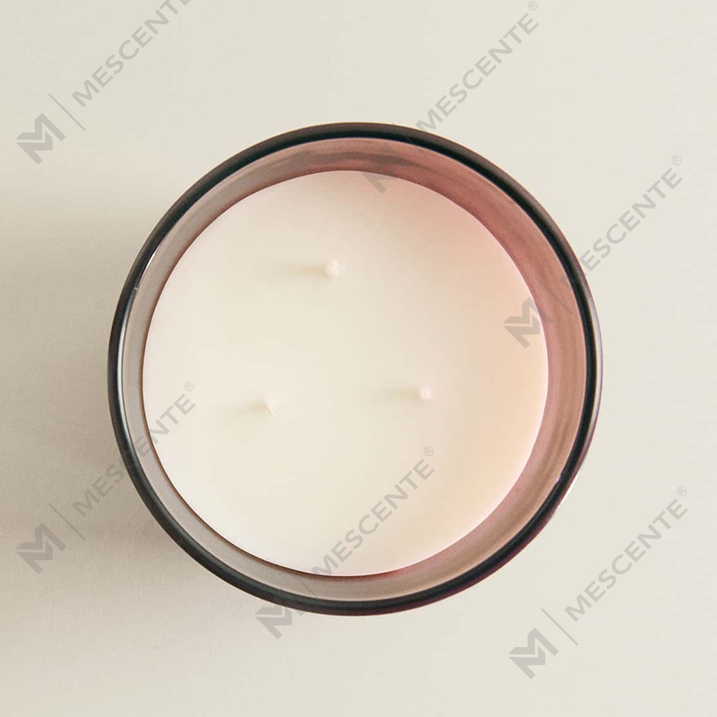 M&S cent Luxury Custom 3 kanóc szója gyertya fa fedéllel A29273-1