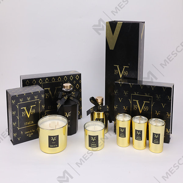 M&Scent Home Fragrance Reed diffúzor ajándék szett illatos gyertyával A29260-2