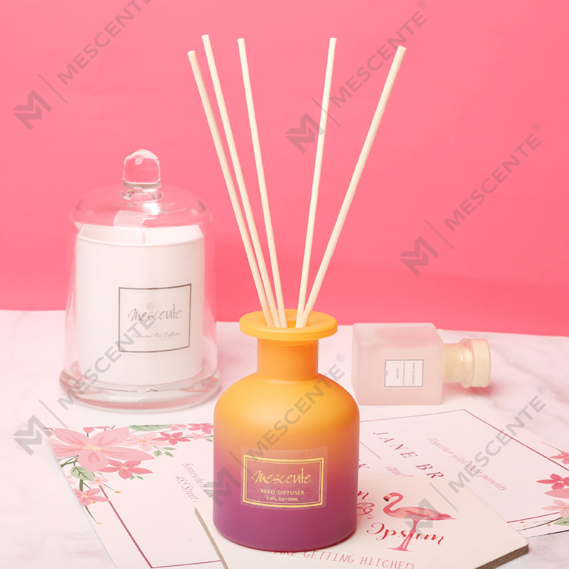 M&Scent saját márkás kerek flakonos otthoni illatos náddiffúzor