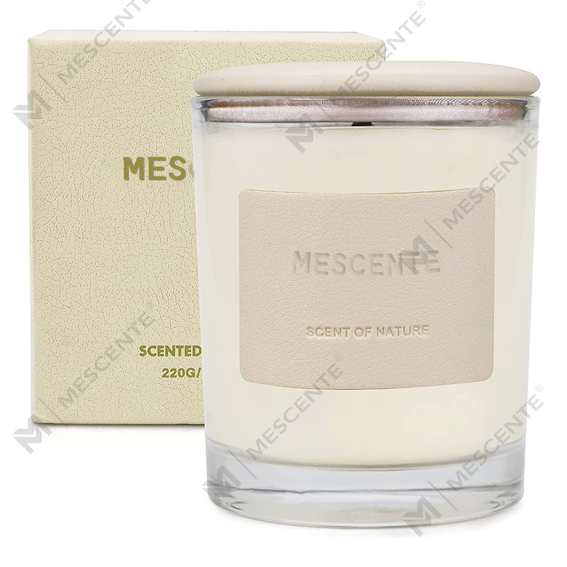 M&Scent nagykereskedelme gyönyörű újrahasznosított üvegedények gyertyái Kínában, Relax gyertya