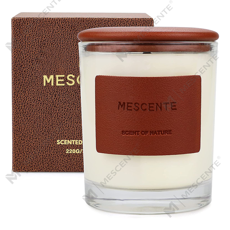 M&Scent nagykereskedelme gyönyörű újrahasznosított üvegedények gyertyái Kínában, Relax gyertya