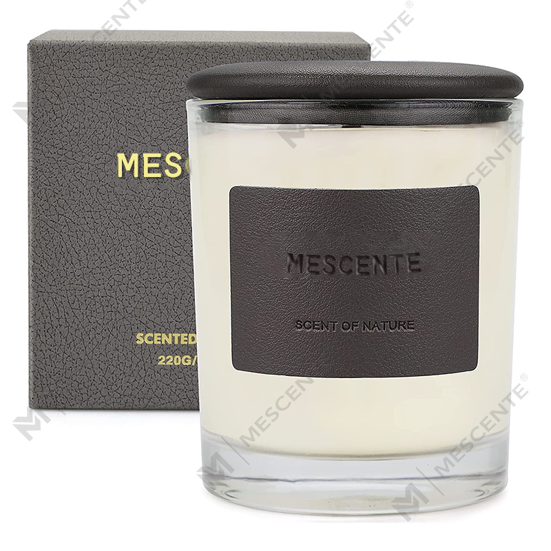 M&Scent nagykereskedelme gyönyörű újrahasznosított üvegedények gyertyái Kínában, Relax gyertya