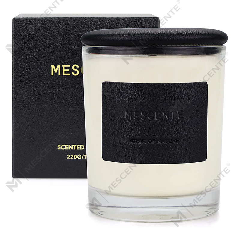 M&Scent nagykereskedelme gyönyörű újrahasznosított üvegedények gyertyái Kínában, Relax gyertya