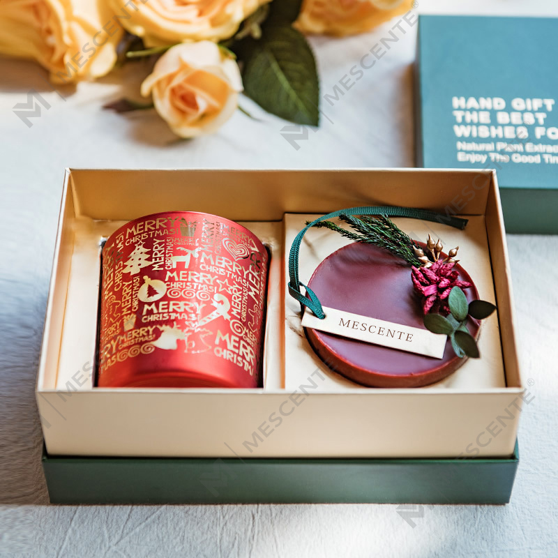 M&Scent Holiday Fragrance karácsonyi füstmentes csillagos égbolt kupa illatos gyertya ajándék kézzel
