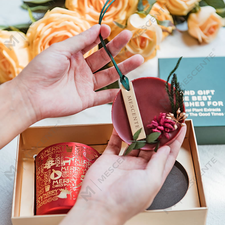 M&Scent Holiday Fragrance karácsonyi füstmentes csillagos égbolt kupa illatos gyertya ajándék kézzel