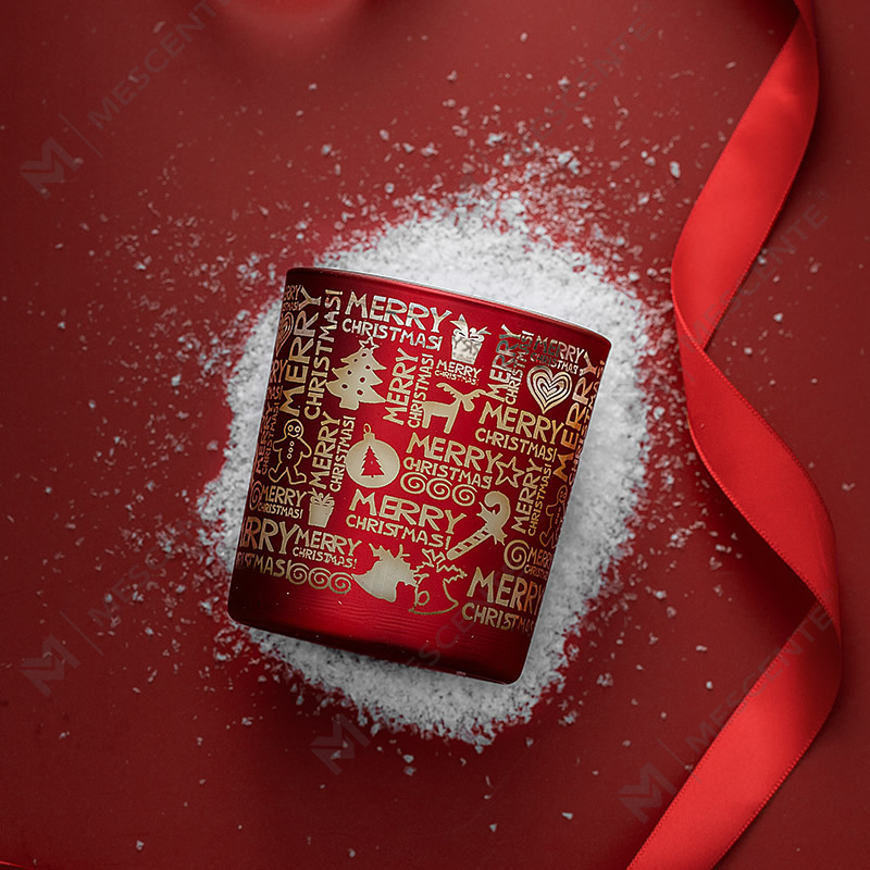M&Scent Holiday Fragrance karácsonyi füstmentes csillagos égbolt kupa illatos gyertya ajándék kézzel