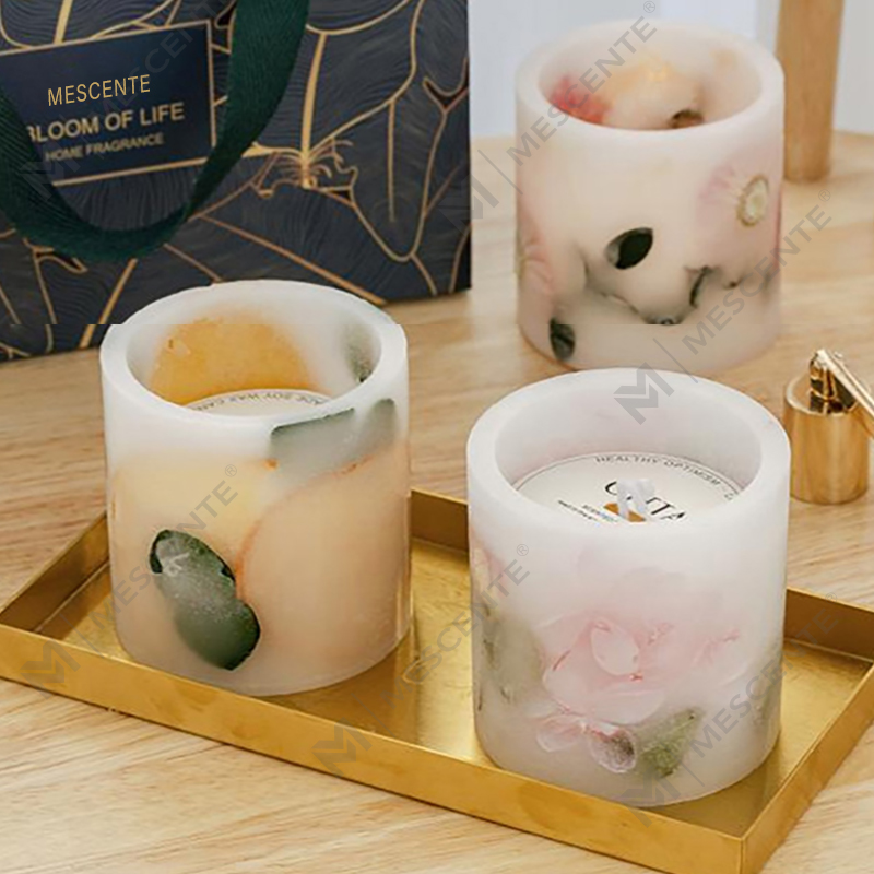 M&Scent nagykereskedelmi luxus természetes szójaviasz teamécses gyertya ajándék készlet