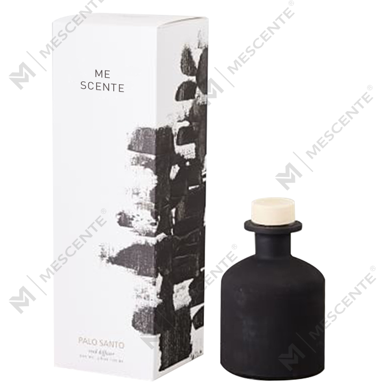 Mescente luxus 180 ml-es egyedi üvegpalack illóolajos náddiffúzor szállodáknak