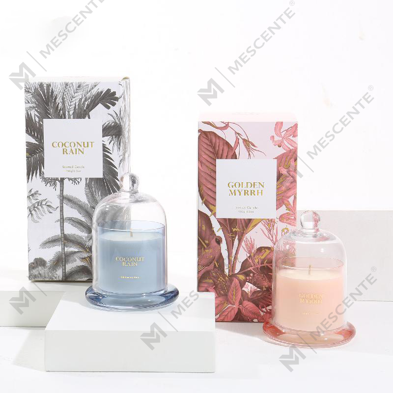 M&Scent egyedi logó luxus dobozok viasz 100% természetes mini otthoni gyertya ajándék