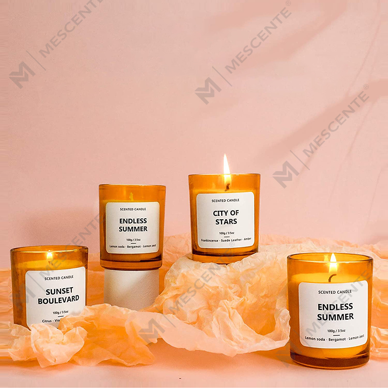 M&Scent közkedvelt gyertyák illatos luxus lakberendezési, erősen illatosított gyertya