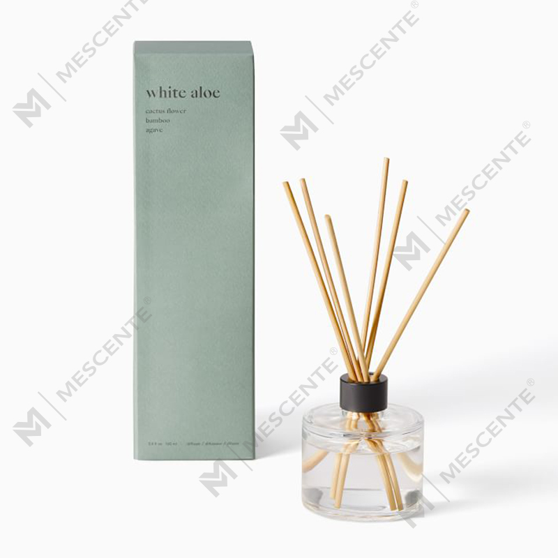 M&Scent egyedi luxus saját márkás virágos náddiffúzor dobozzal