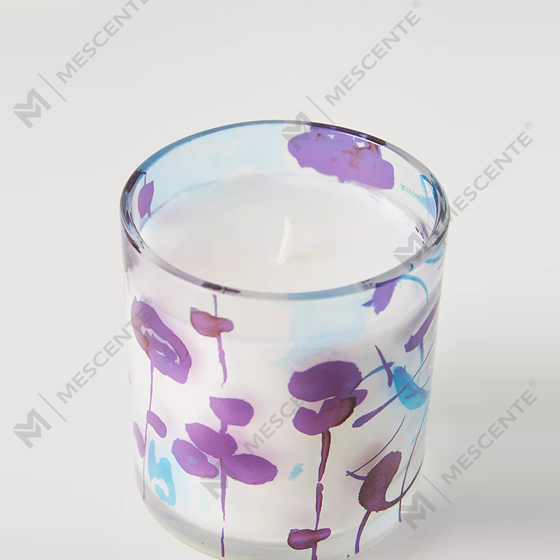 M&Scent Luxus Egyedi Dekoráció Private Label 3 Wick A Sunday Painter üvegkristály illatú szójaviasz gyertyák
