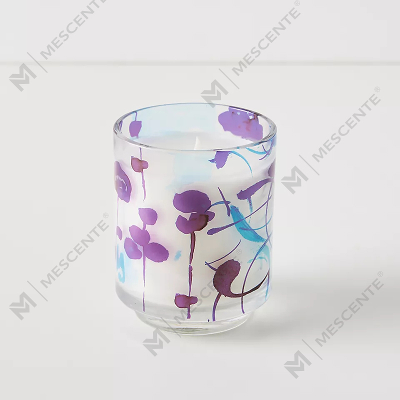 M&Scent Luxus Egyedi Dekoráció Private Label 3 Wick A Sunday Painter üvegkristály illatú szójaviasz gyertyák