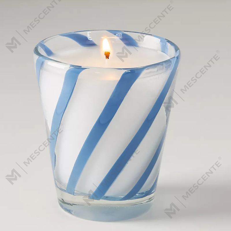 M&Scent luxus fehér szójaviasz, személyre szabott logó Esküvői illatos gyertyák