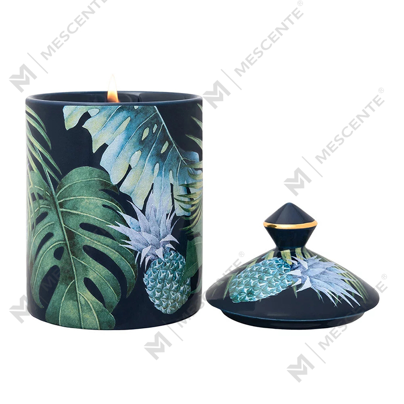 M&Scent Special Design Color Urban Botanics pohárgyertya összecsukható dobozzal