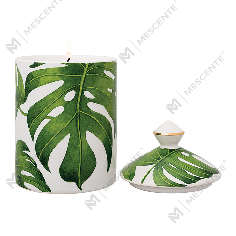M&Scent Special Design Color Urban Botanics pohárgyertya összecsukható dobozzal