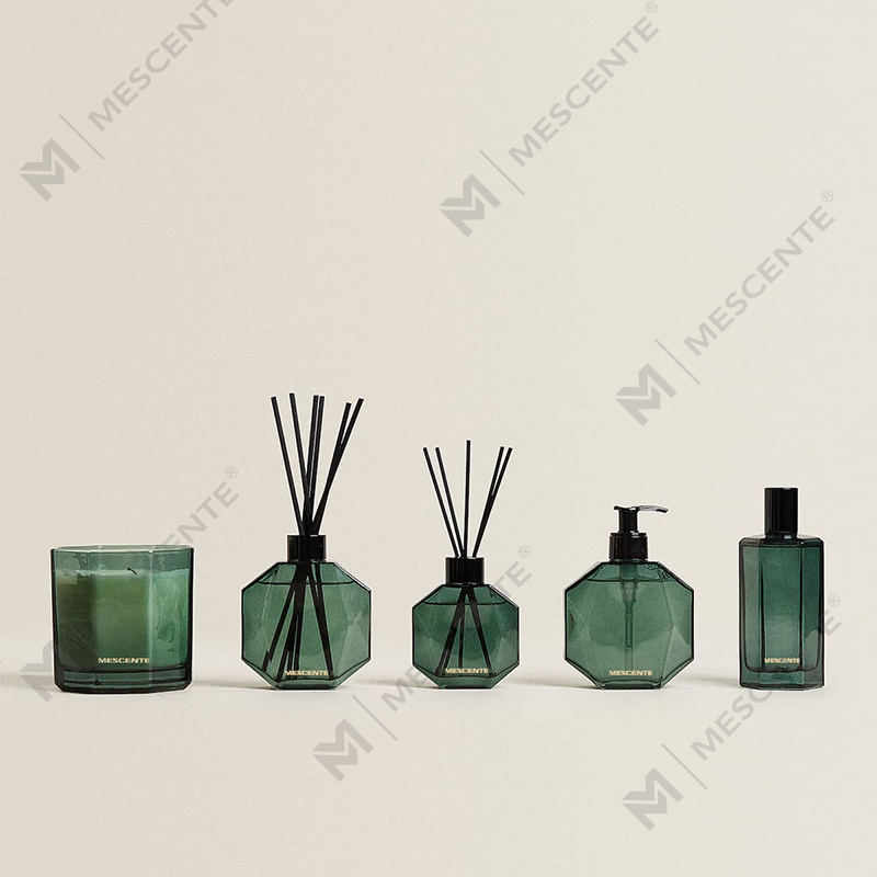 M&Scent egyedi gyári saját címkés üvegedény természetes szójaviasz illatos gyertyák