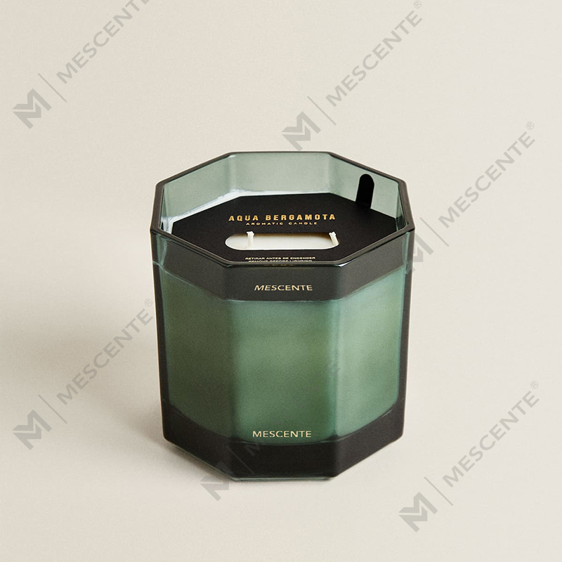 M&Scent egyedi gyári saját címkés üvegedény természetes szójaviasz illatos gyertyák