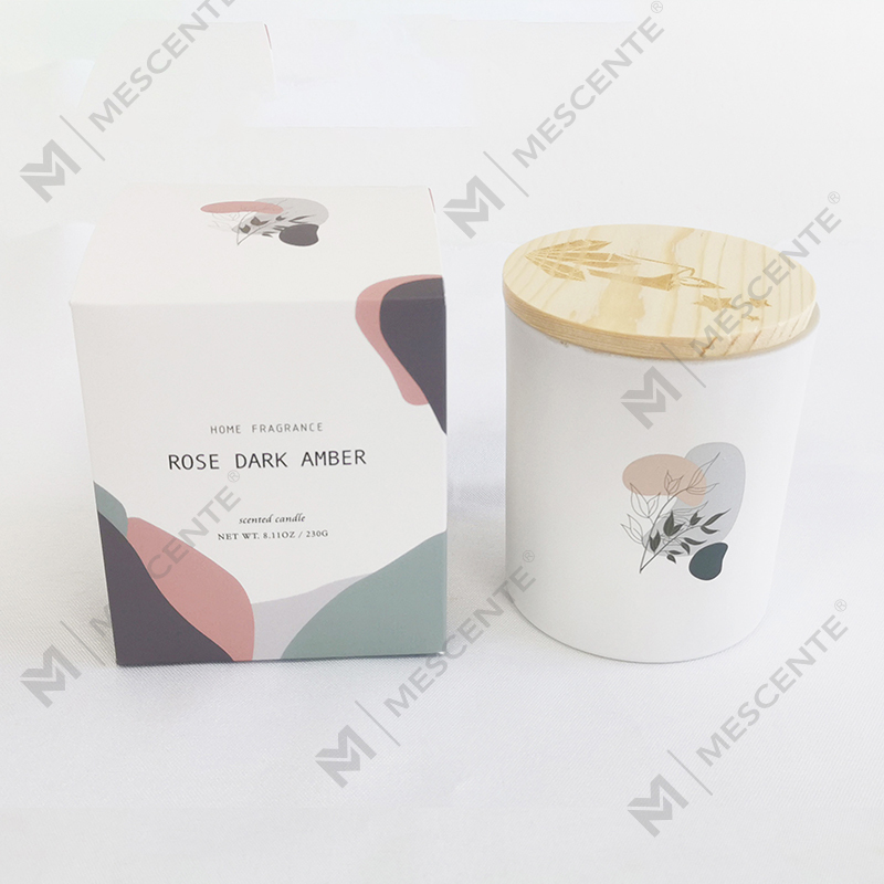 M&Scent többszörös kiváló minőségű, 100%-ban természetes aromájú szója illatos gyertyák üvegedényben fedéllel
