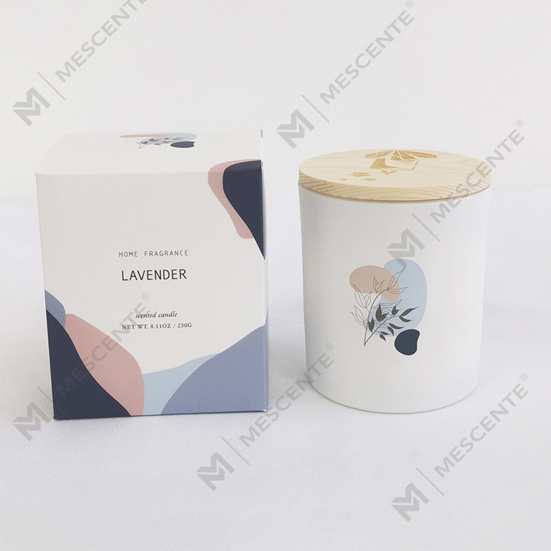 M&Scent többszörös kiváló minőségű, 100%-ban természetes aromájú szója illatos gyertyák üvegedényben fedéllel