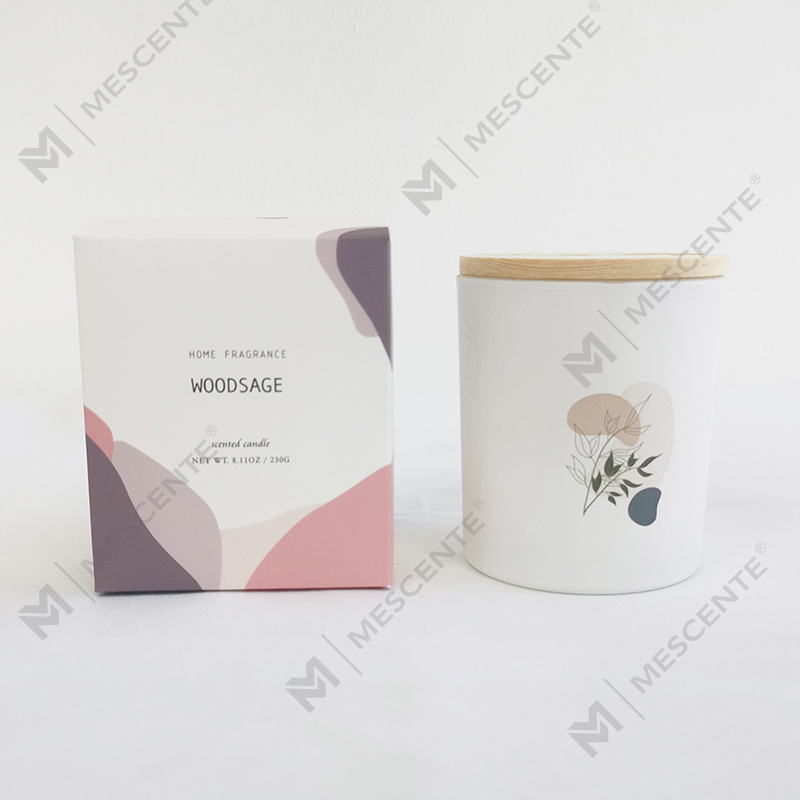 M&Scent többszörös kiváló minőségű, 100%-ban természetes aromájú szója illatos gyertyák üvegedényben fedéllel