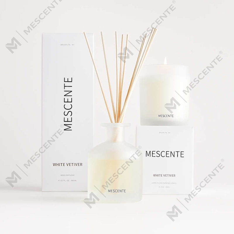 M&Scent nagykereskedelmi luxus saját márkás szójaviasz illatgyertyák dobozzal