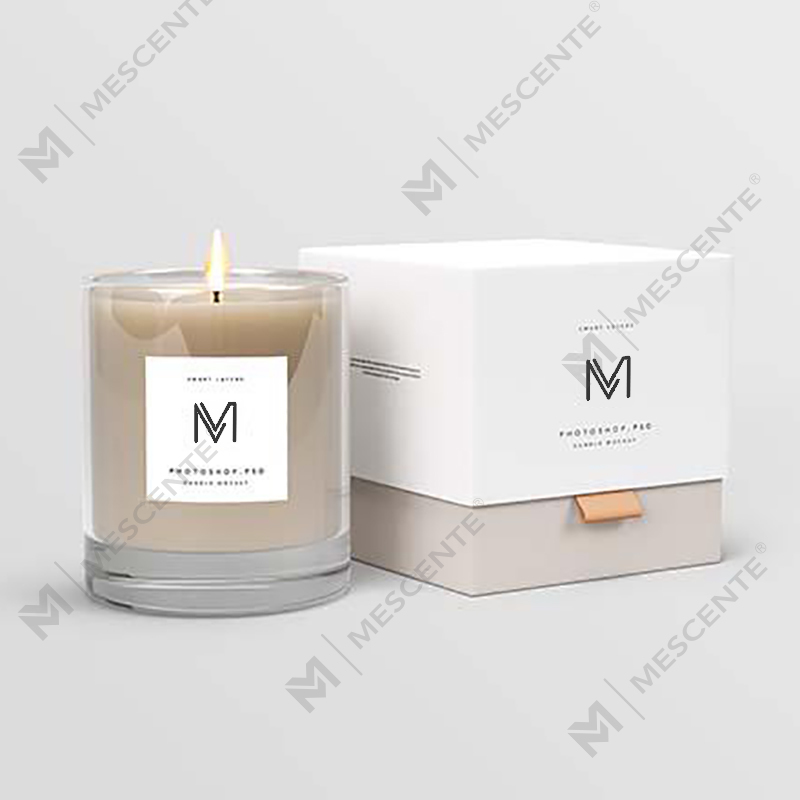 M&Scent nagykereskedelmi gyár közvetlenül luxus saját márkás szójaviasz illatgyertyák dobozzal ömlesztve