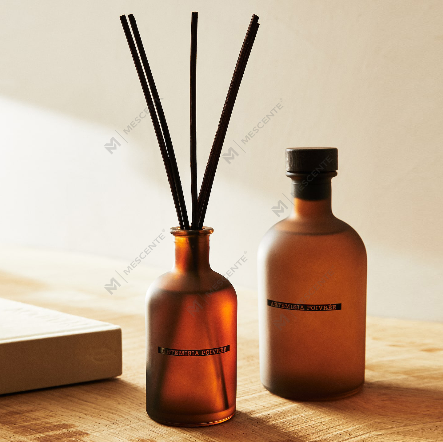 Luxus nagy fekete matt üveg 50 ml 300 ml szárított virág virág aroma illóolaj nád diffúzor olaj készlet tömeges